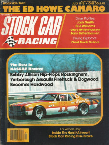 STOCK CAR RACING 1976 JULY - Smith,Sue Williams,Allison,Yarborough,Bettenhausen